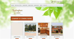 Desktop Screenshot of nottinghamgreenapartments.com